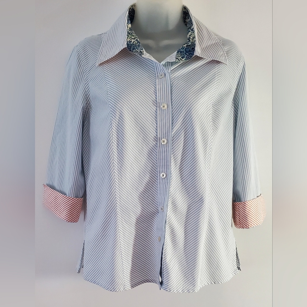 Tommy Hilfiger ladies shirt,sz 12, Euc